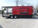 8.5' x 22' Red Pizza Catering Event Concession Trailer