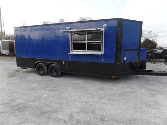 8.5' x 20' Concession Food Catering Event Trailer - SLE Equipment - 1