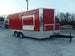 8.5' x 16' Red Concession Food Catering Event Trailer