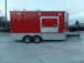 8.5' x 16' Red Concession Food Catering Event Trailer