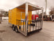 8.5' x 17' BBQ Concession Food Porch Style Trailer