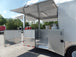 8.5' x 30' Concession Food Trailer White BBQ Event Catering