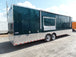 8.5x30 Food Catering Event Emerald Green Concession Trailer