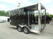 8.5' x 14' Concession Trailer Black Food Event Catering