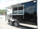 8.5' x 14' Concession Trailer Black Food Event Catering