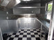 8.5' x 14' Concession Trailer Black Food Event Catering