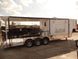 8.5' x 34' Goose-neck White BBQ Concession Food Trailer