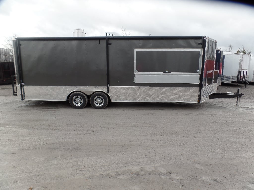 8.5' x 24' Concession Food Trailer With Appliances