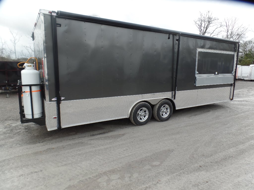 8.5' x 24' Concession Food Trailer With Appliances