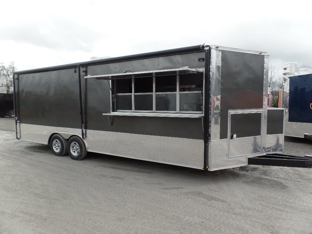 8.5' x 24' Concession Food Trailer With Appliances