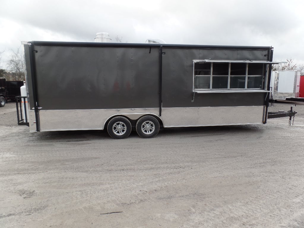 8.5' x 24' Concession Food Trailer With Appliances