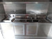 8.5' x 16' Black Catering Event Concession Food Trailer