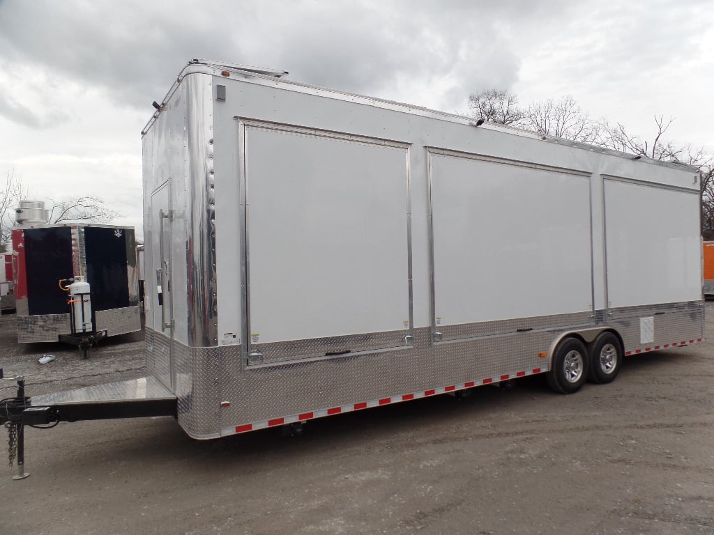 8.5' x 30' Concession Bar Event Trailer With Appliances