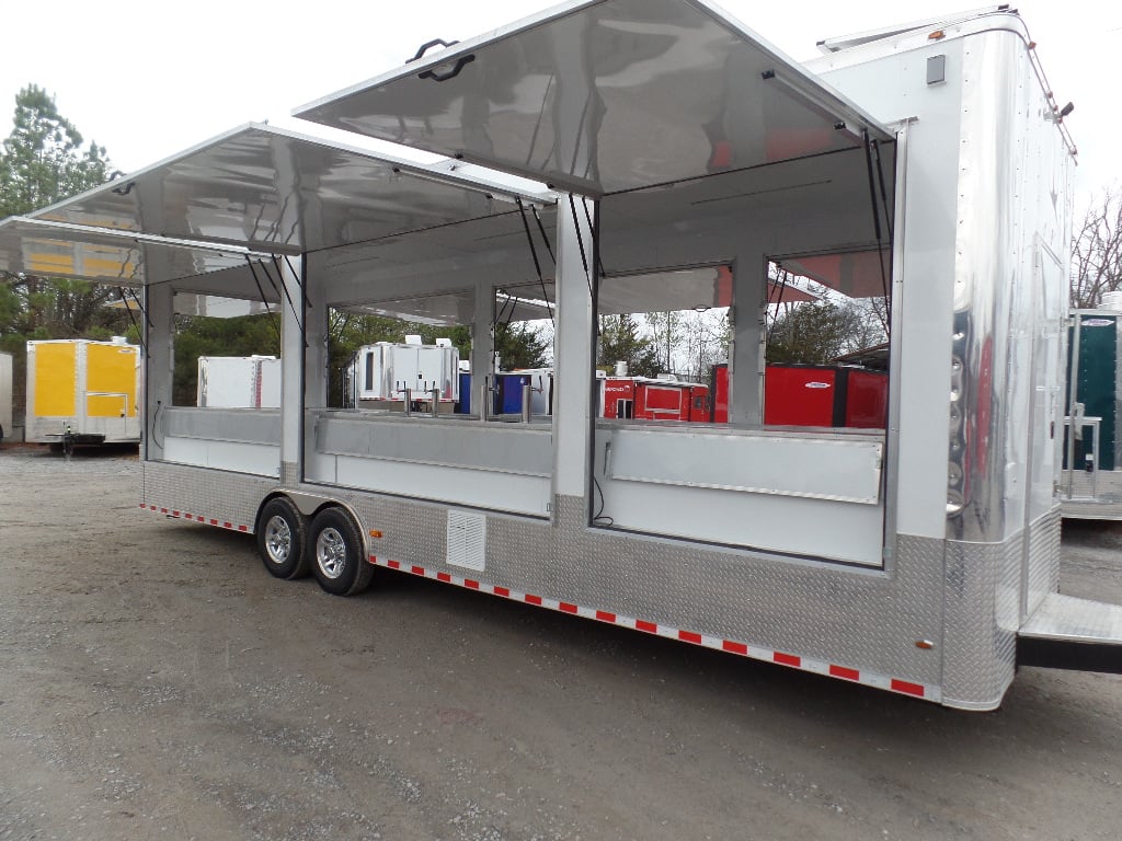 8.5' x 30' Concession Bar Event Trailer With Appliances