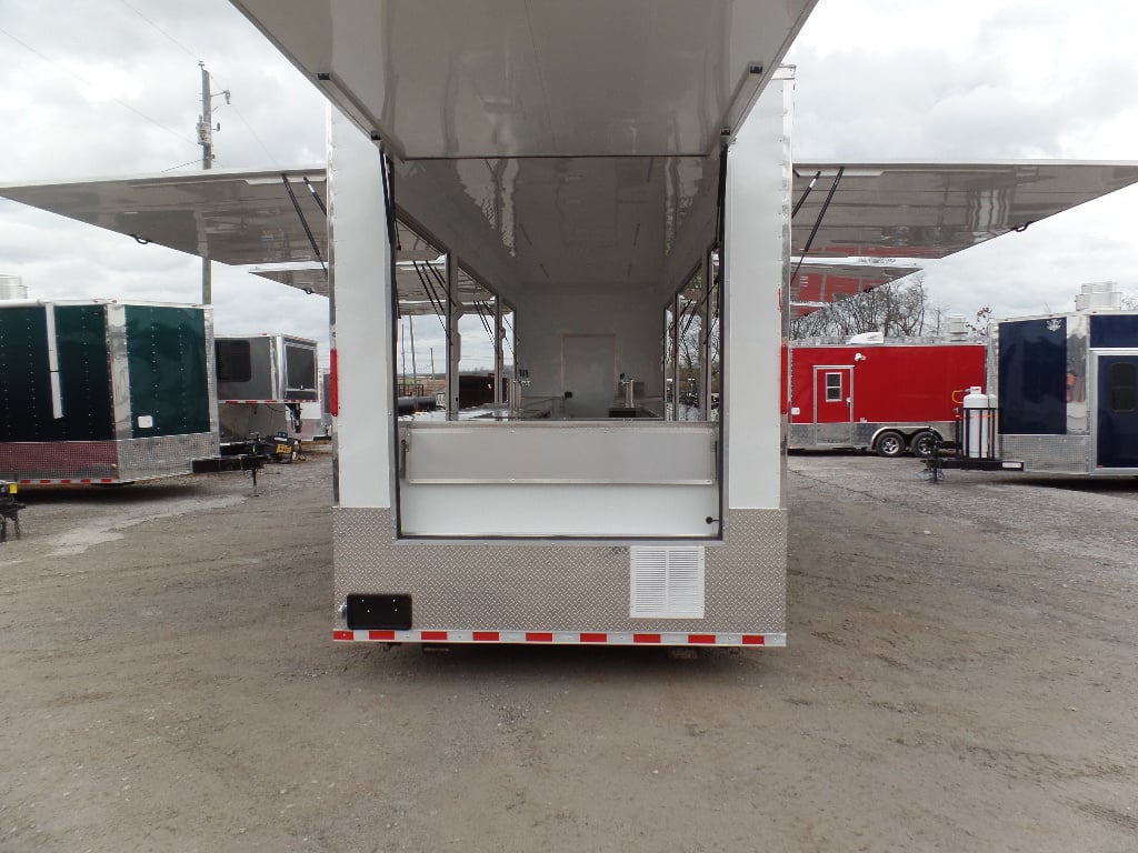 8.5' x 30' Concession Bar Event Trailer With Appliances