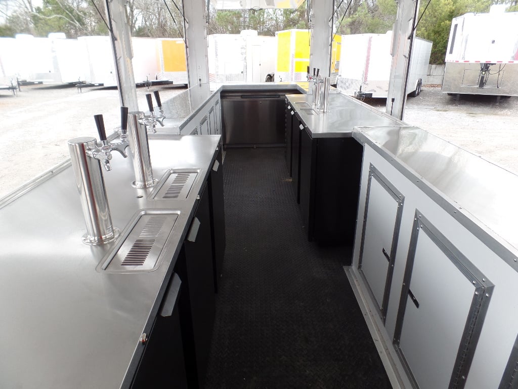 8.5' x 30' Concession Bar Event Trailer With Appliances