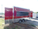 8.5' x 16' Concession Food Trailer Red