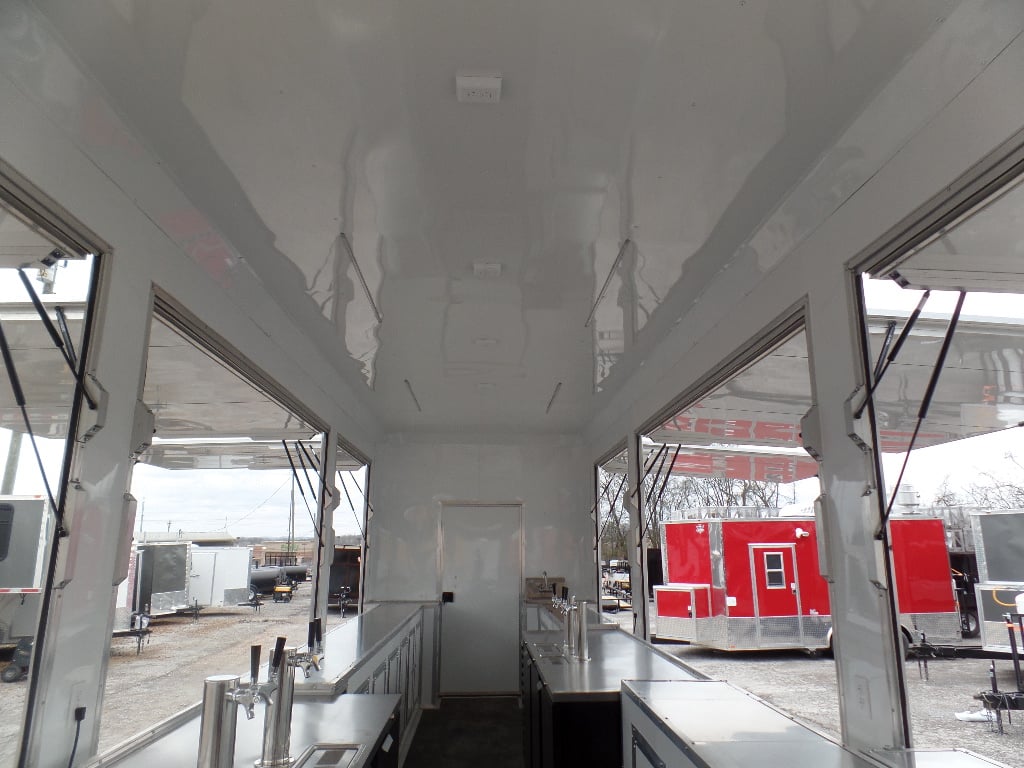 8.5' x 30' Concession Bar Event Trailer With Appliances