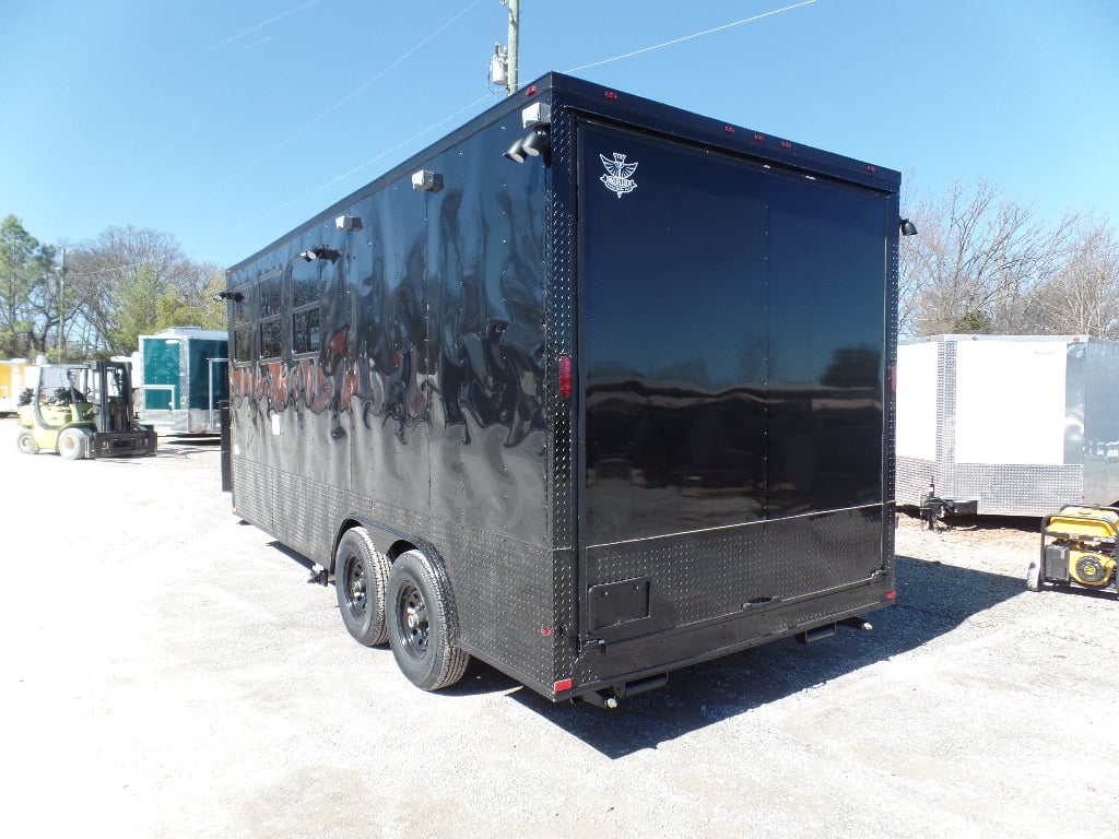 8.5' x 20' Pizza Event Concession Food Trailer