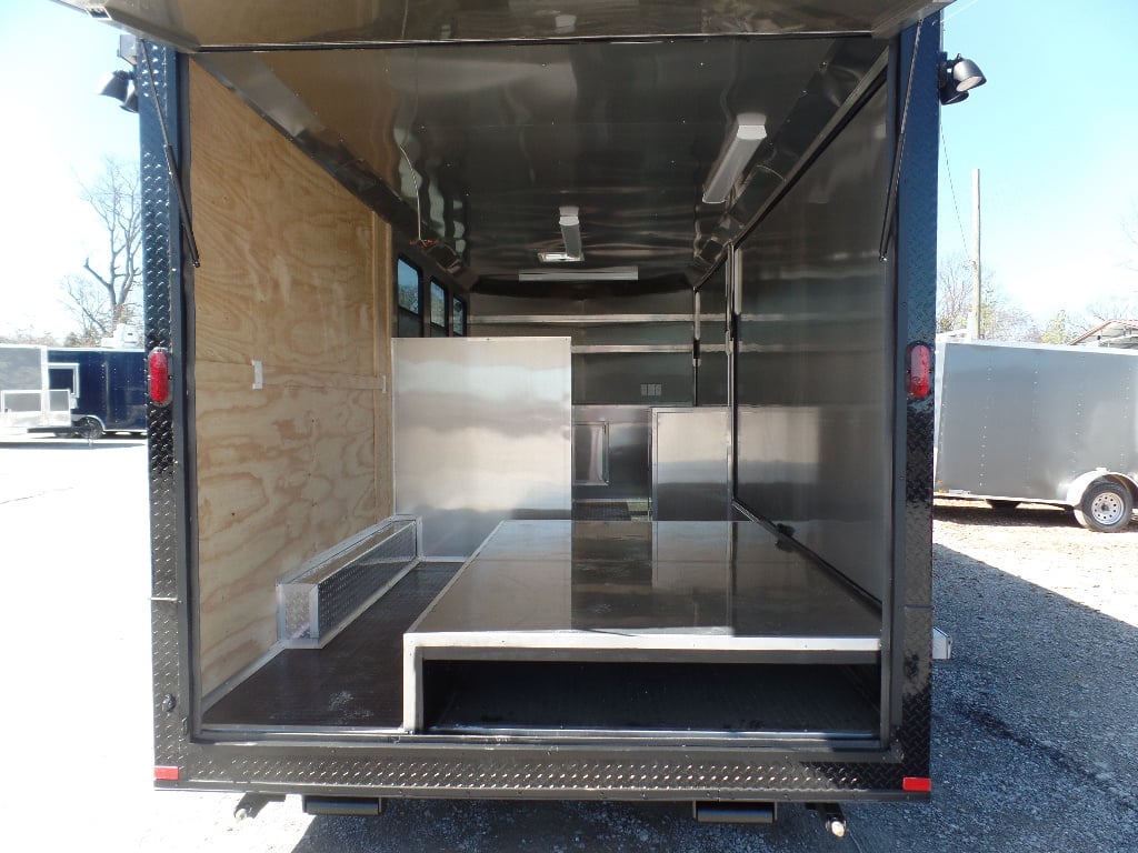 8.5' x 20' Pizza Event Concession Food Trailer