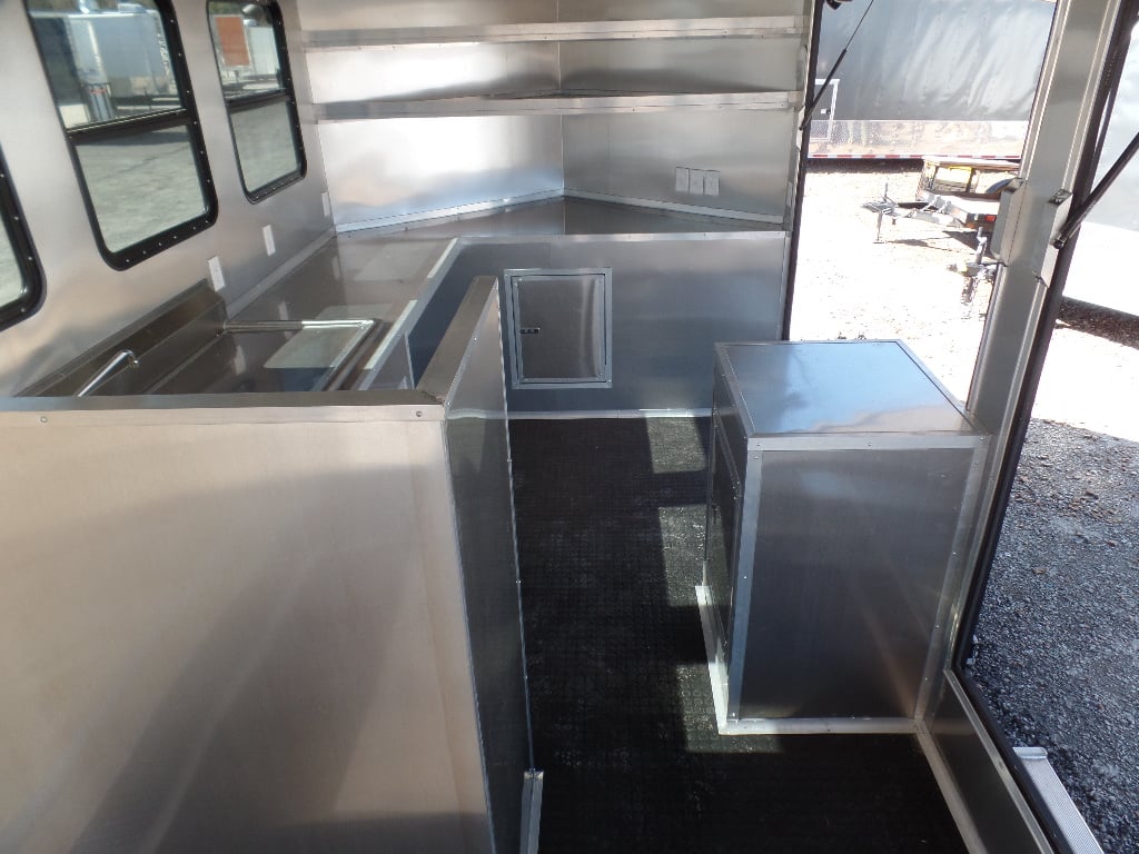 8.5' x 20' Pizza Event Concession Food Trailer