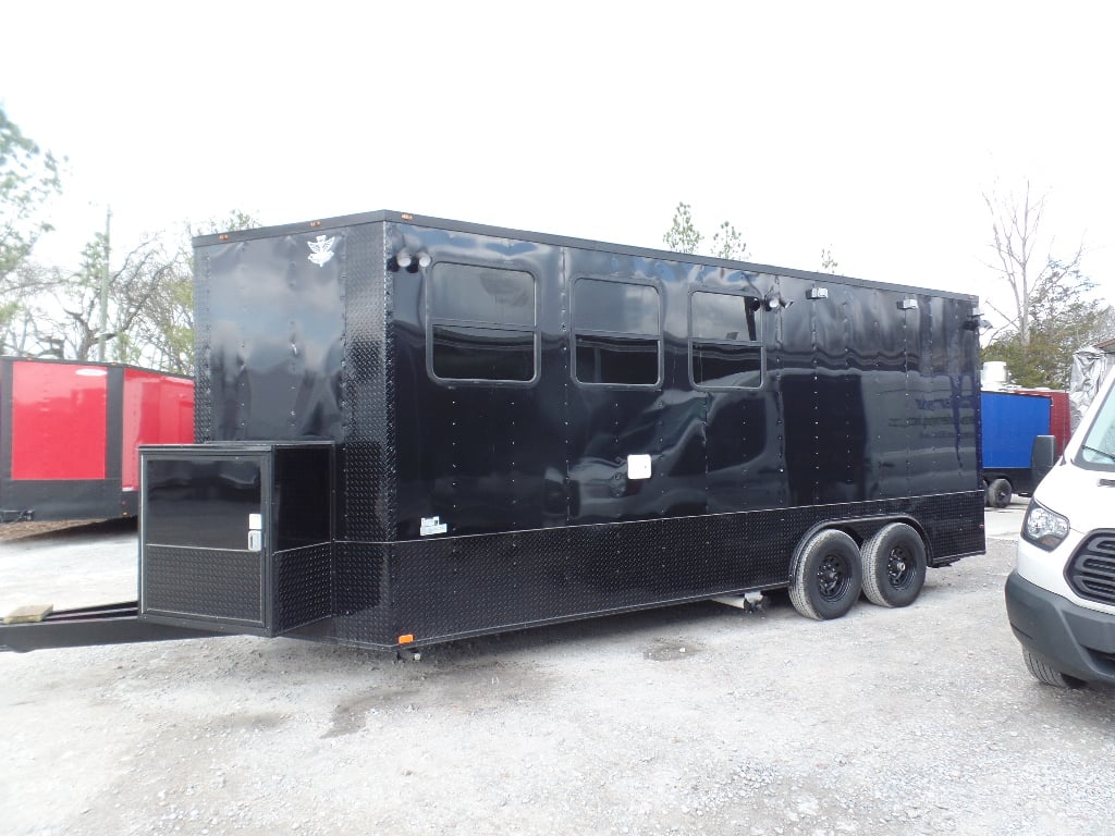 8.5' x 20' Pizza Event Concession Food Trailer With Appliances