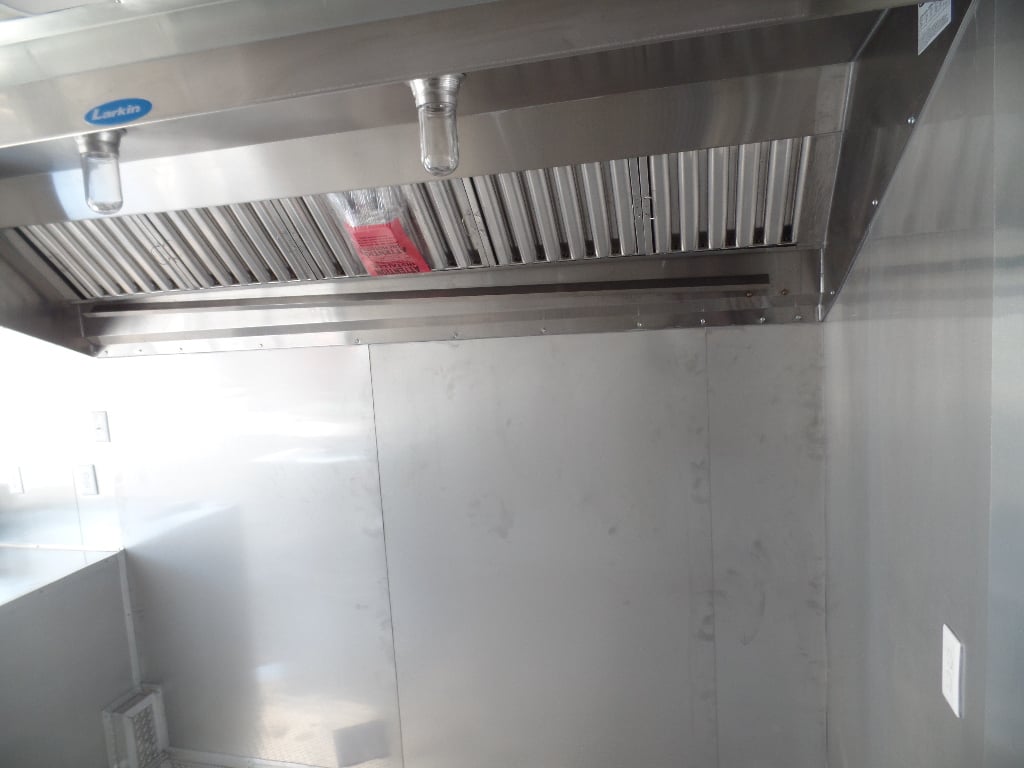 8.5' x 20' White Catering Concession Food Trailer