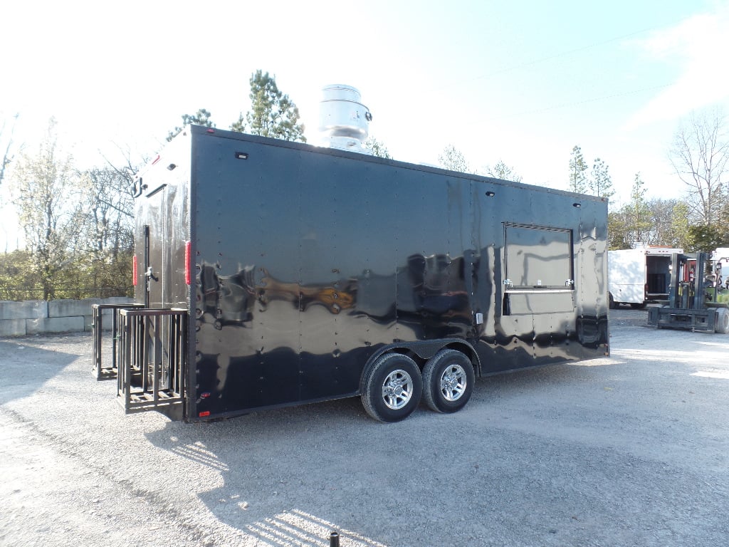 8.5' x 22' Food Catering Event Concession Trailer