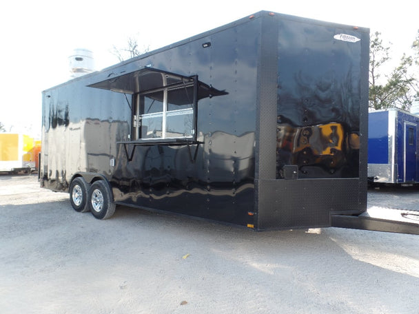 8.5' x 22' Food Catering Event Concession Trailer