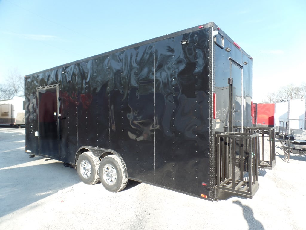 8.5' x 22' Food Catering Event Concession Trailer