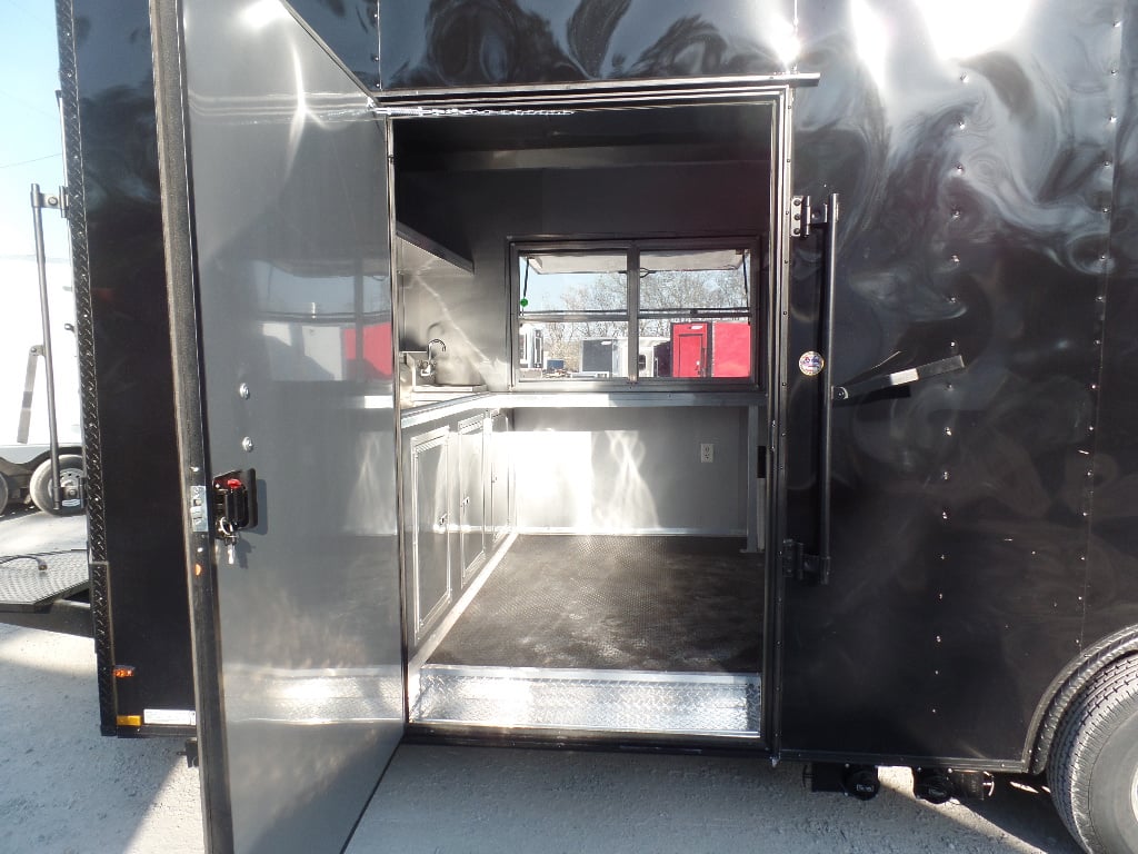 8.5' x 22' Food Catering Event Concession Trailer