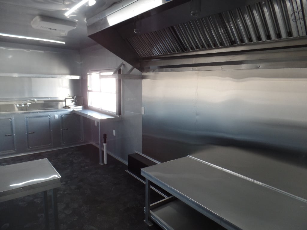 8.5' x 22' Food Catering Event Concession Trailer