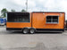 8.5' x 24' Concession Food Trailer Orange Event Catering