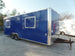 8.5' x 24' Concession Food Flat Nose Cobalt Blue Trailer With Appliances