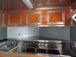 8.5' x 24' Concession Food Trailer Orange Event Catering