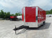 8.5' x 16' Concession Food Trailer Red Event Catering