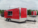 8.5' x 16' Concession Food Trailer Red Event Catering