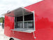 8.5' x 16' Concession Food Trailer Red Event Catering