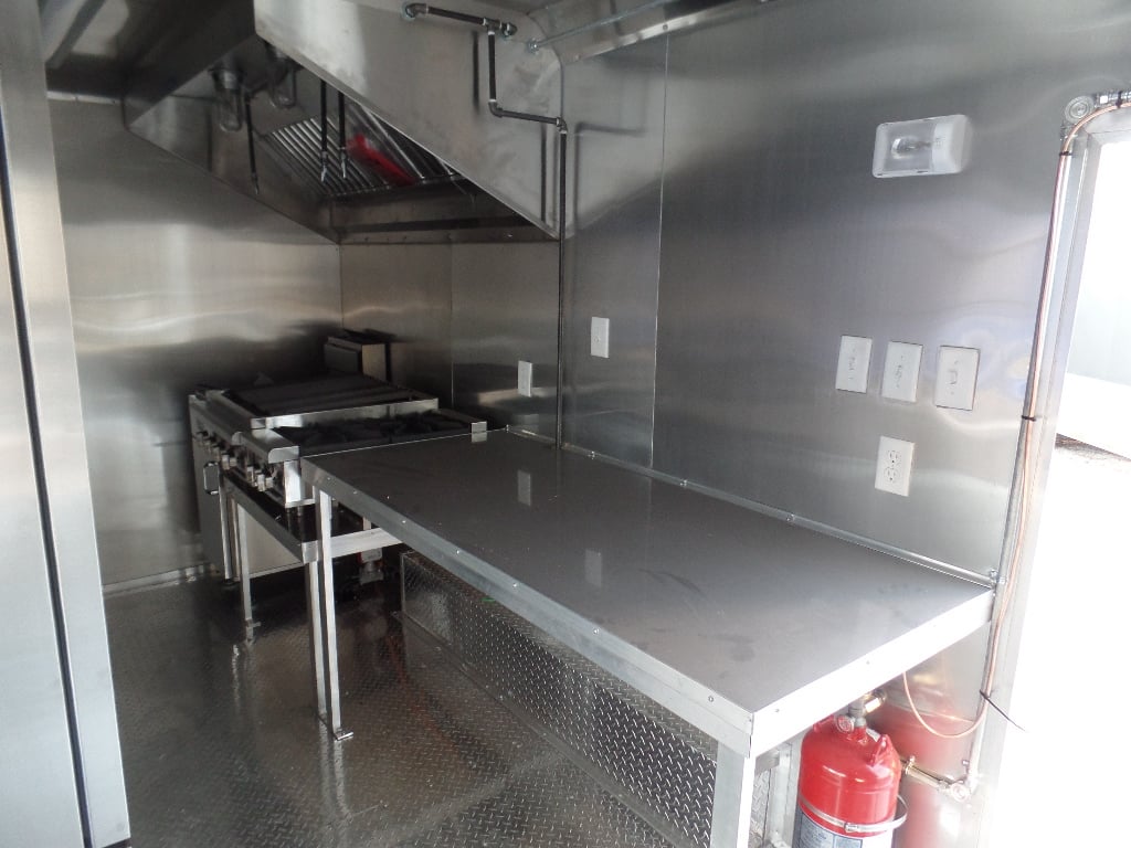 8.5' x 16' Concession Food Catering Event With Appliances