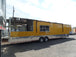 8.5' x 46' Concession Food Penske Yellow Goose Neck Trailer