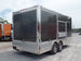 8.5' x 18' Concession Food Trailer Charcoal Grey