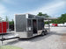 8.5' x 18' Concession Food Trailer Charcoal Grey