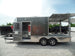 8.5' x 18' Concession Food Trailer Charcoal Grey