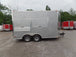 8.5' x 14' Concession Trailer Silver Food Event Catering