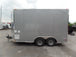 8.5' x 14' Concession Trailer Silver Food Event Catering