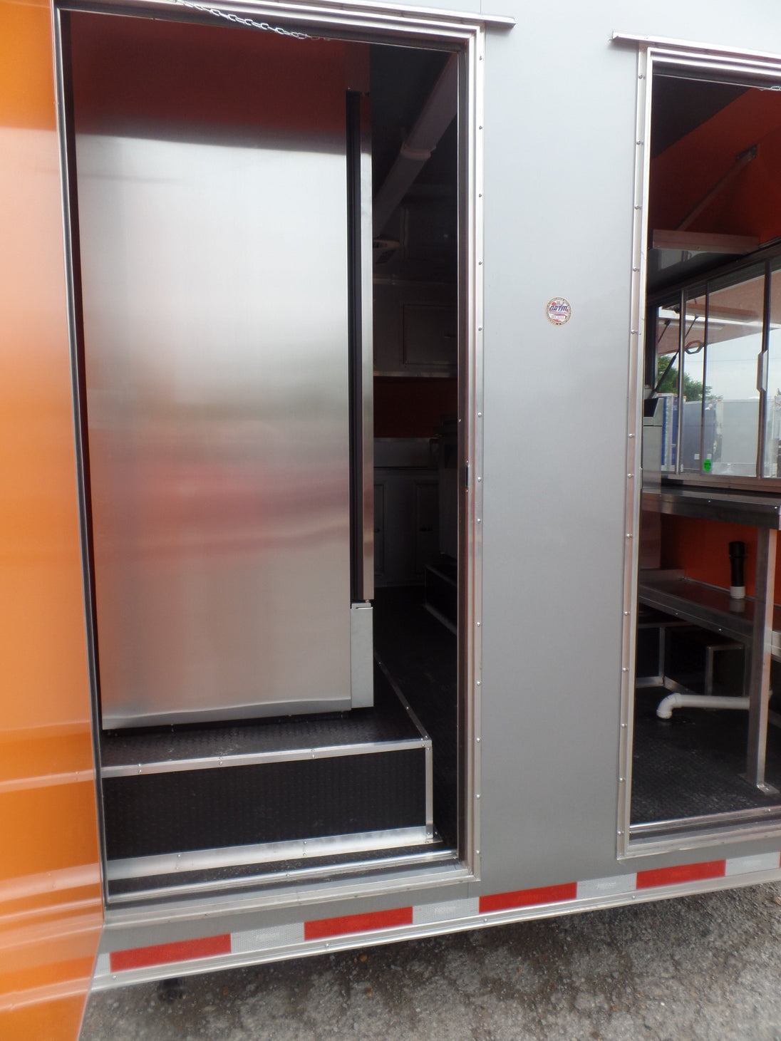 8.5' x 14' Concession Trailer Silver Food Event Catering