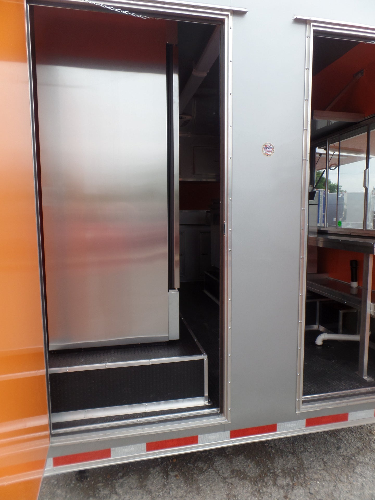 8.5' x 14' Concession Trailer Silver Food Event Catering