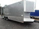 8.5' x 22' Concession Trailer Silver BBQ Event Catering