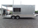 8.5' x 22' Concession Trailer Silver BBQ Event Catering