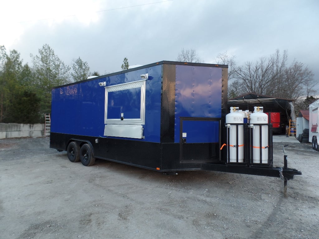 8.5' x 20' Concession Food Trailer With Appliances